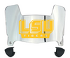 LSU Tigers Mini Football Helmet Visor Shield w/ Clips - PICK VISOR & LOGO COLOR - SportsJewelryProShop