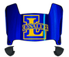 La Salle Explorers Mini Football Helmet Visor Shield w/ Clips - PICK VISOR & LOGO COLOR