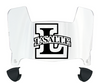 La Salle Explorers Mini Football Helmet Visor Shield w/ Clips - PICK VISOR & LOGO COLOR