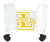 La Salle Explorers Mini Football Helmet Visor Shield w/ Clips - PICK VISOR & LOGO COLOR