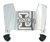 La Salle Explorers Mini Football Helmet Visor Shield w/ Clips - PICK VISOR & LOGO COLOR