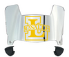 La Salle Explorers Mini Football Helmet Visor Shield w/ Clips - PICK VISOR & LOGO COLOR