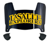 La Salle Explorers Mini Football Helmet Visor Shield w/ Clips - PICK VISOR & LOGO COLOR