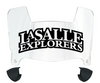 La Salle Explorers Mini Football Helmet Visor Shield w/ Clips - PICK VISOR & LOGO COLOR