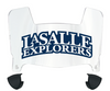 La Salle Explorers Mini Football Helmet Visor Shield w/ Clips - PICK VISOR & LOGO COLOR