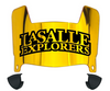La Salle Explorers Mini Football Helmet Visor Shield w/ Clips - PICK VISOR & LOGO COLOR