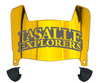 La Salle Explorers Mini Football Helmet Visor Shield w/ Clips - PICK VISOR & LOGO COLOR