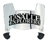 La Salle Explorers Mini Football Helmet Visor Shield w/ Clips - PICK VISOR & LOGO COLOR