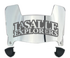 La Salle Explorers Mini Football Helmet Visor Shield w/ Clips - PICK VISOR & LOGO COLOR