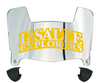 La Salle Explorers Mini Football Helmet Visor Shield w/ Clips - PICK VISOR & LOGO COLOR