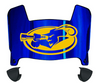 La Salle Explorers Mini Football Helmet Visor Shield w/ Clips - PICK VISOR & LOGO COLOR