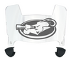 La Salle Explorers Mini Football Helmet Visor Shield w/ Clips - PICK VISOR & LOGO COLOR