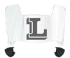 La Salle Explorers Mini Football Helmet Visor Shield w/ Clips - PICK VISOR & LOGO COLOR