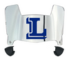 La Salle Explorers Mini Football Helmet Visor Shield w/ Clips - PICK VISOR & LOGO COLOR