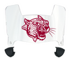 Lafayette Leopards Mini Football Helmet Visor Shield w/ Clips - PICK VISOR & LOGO COLOR