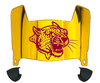 Lafayette Leopards Mini Football Helmet Visor Shield w/ Clips - PICK VISOR & LOGO COLOR