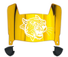 Lafayette Leopards Mini Football Helmet Visor Shield w/ Clips - PICK VISOR & LOGO COLOR