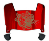 Lafayette Leopards Mini Football Helmet Visor Shield w/ Clips - PICK VISOR & LOGO COLOR