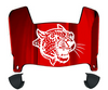 Lafayette Leopards Mini Football Helmet Visor Shield w/ Clips - PICK VISOR & LOGO COLOR