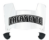 Lafayette Leopards Mini Football Helmet Visor Shield w/ Clips - PICK VISOR & LOGO COLOR