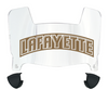 Lafayette Leopards Mini Football Helmet Visor Shield w/ Clips - PICK VISOR & LOGO COLOR