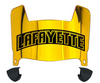 Lafayette Leopards Mini Football Helmet Visor Shield w/ Clips - PICK VISOR & LOGO COLOR