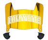 Lafayette Leopards Mini Football Helmet Visor Shield w/ Clips - PICK VISOR & LOGO COLOR