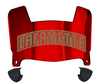 Lafayette Leopards Mini Football Helmet Visor Shield w/ Clips - PICK VISOR & LOGO COLOR