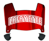 Lafayette Leopards Mini Football Helmet Visor Shield w/ Clips - PICK VISOR & LOGO COLOR