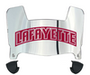 Lafayette Leopards Mini Football Helmet Visor Shield w/ Clips - PICK VISOR & LOGO COLOR