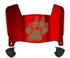 Lafayette Leopards Mini Football Helmet Visor Shield w/ Clips - PICK VISOR & LOGO COLOR