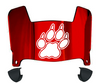Lafayette Leopards Mini Football Helmet Visor Shield w/ Clips - PICK VISOR & LOGO COLOR