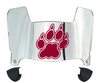 Lafayette Leopards Mini Football Helmet Visor Shield w/ Clips - PICK VISOR & LOGO COLOR