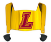 Lafayette Leopards Mini Football Helmet Visor Shield w/ Clips - PICK VISOR & LOGO COLOR