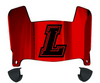Lafayette Leopards Mini Football Helmet Visor Shield w/ Clips - PICK VISOR & LOGO COLOR