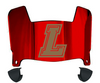 Lafayette Leopards Mini Football Helmet Visor Shield w/ Clips - PICK VISOR & LOGO COLOR
