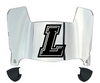 Lafayette Leopards Mini Football Helmet Visor Shield w/ Clips - PICK VISOR & LOGO COLOR