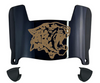 Lafayette Leopards Mini Football Helmet Visor Shield w/ Clips - PICK VISOR & LOGO COLOR