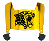 Lafayette Leopards Mini Football Helmet Visor Shield w/ Clips - PICK VISOR & LOGO COLOR