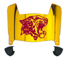 Lafayette Leopards Mini Football Helmet Visor Shield w/ Clips - PICK VISOR & LOGO COLOR