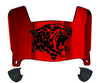 Lafayette Leopards Mini Football Helmet Visor Shield w/ Clips - PICK VISOR & LOGO COLOR