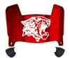 Lafayette Leopards Mini Football Helmet Visor Shield w/ Clips - PICK VISOR & LOGO COLOR