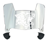 Lafayette Leopards Mini Football Helmet Visor Shield w/ Clips - PICK VISOR & LOGO COLOR