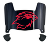 Lamar Cardinals Mini Football Helmet Visor Shield w/ Clips - PICK VISOR & LOGO COLOR