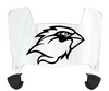 Lamar Cardinals Mini Football Helmet Visor Shield w/ Clips - PICK VISOR & LOGO COLOR
