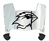 Lamar Cardinals Mini Football Helmet Visor Shield w/ Clips - PICK VISOR & LOGO COLOR