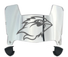 Lamar Cardinals Mini Football Helmet Visor Shield w/ Clips - PICK VISOR & LOGO COLOR