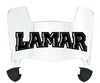 Lamar Cardinals Mini Football Helmet Visor Shield w/ Clips - PICK VISOR & LOGO COLOR