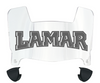 Lamar Cardinals Mini Football Helmet Visor Shield w/ Clips - PICK VISOR & LOGO COLOR