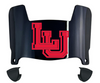 Lamar Cardinals Mini Football Helmet Visor Shield w/ Clips - PICK VISOR & LOGO COLOR